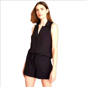 Lou & Grey Signaturesoft Drawstring Shorts black xs